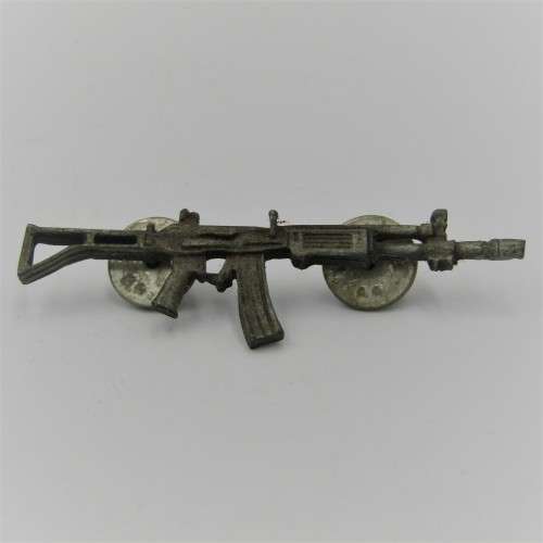 South African Army South African R4 Rifle metal ornament was listed